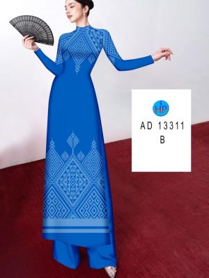 Vải Áo Dài Hoa Văn Độc Đáo Mới Ra AD 13311 19 Vai Ao Dai Hoa Van Doc Dao Moi Ra AD