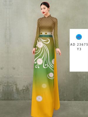 Vai Ao Dai Hoa Van Moi Ra AD 23675
