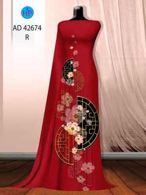 Vải Áo Dài Hoa Văn Và Hoa Mới Ra AD 42674 19 Vai Ao Dai Hoa Van Va Hoa Moi Ra AD