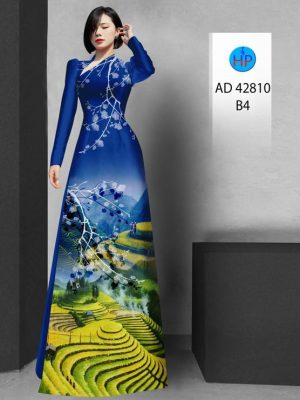 Vải Áo Dài Phong Cảnh Độc Đáo AD 42810 19 Vai Ao Dai Phong Canh Doc Dao AD 42810