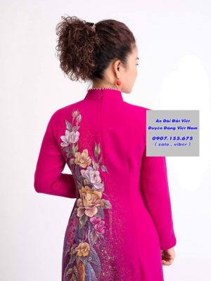 Vẽ Áo Dài Hình Hoa Sen Cao Cấp Ngồi Sui Sang Trọng Kiểu Mới 11 1699018194 469 Ve Ao Dai Hinh Hoa Sen Cao Cap Ngoi Sui