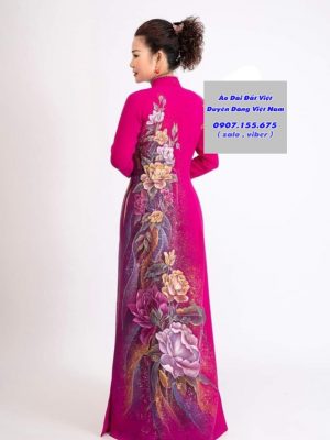 Vẽ Áo Dài Hình Hoa Sen Cao Cấp Ngồi Sui Sang Trọng Kiểu Mới 10 1699018194 716 Ve Ao Dai Hinh Hoa Sen Cao Cap Ngoi Sui