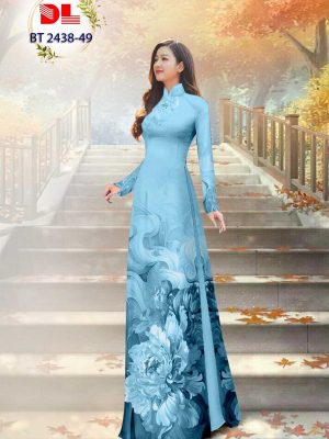 1699190526 54 Vai Ao Dai Sang Trong Hinh Hoa Cuc Thiet Ke