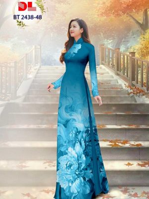 1699190535 232 Vai Ao Dai Sang Trong Hinh Hoa Cuc Thiet Ke