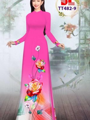 Vải Áo Dài Hoa Hồng Vừa Ra AD TT482 29 1699191421 295 Vai Ao Dai Hoa Hong Vua Ra AD TT482