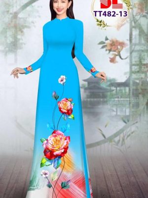 Vải Áo Dài Hoa Hồng Vừa Ra AD TT482 33 1699191423 899 Vai Ao Dai Hoa Hong Vua Ra AD TT482