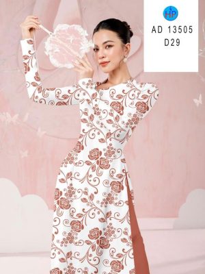1700016281 19 Vai Ao Dai Hoa Hong Deu Doc Dao AD 13505