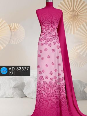 Vải Áo Dài Hoa In 3D Độc Đáo AD 33577 30 1700312160 595 Vai Ao Dai Hoa In 3D Doc Dao AD 33577