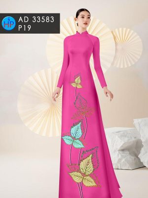 Vải Áo Dài In Hình Lá Độc Đáo AD 33583 20 1700313108 816 Vai Ao Dai In Hinh La Doc Dao AD 33583