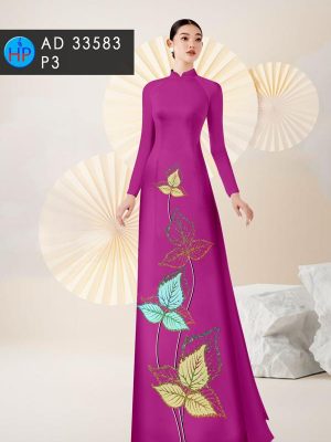Vải Áo Dài In Hình Lá Độc Đáo AD 33583 22 1700313109 924 Vai Ao Dai In Hinh La Doc Dao AD 33583
