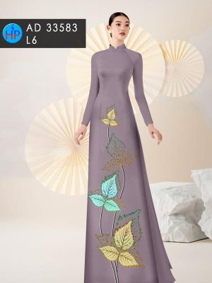 Vải Áo Dài In Hình Lá Độc Đáo AD 33583 30 1700313113 589 Vai Ao Dai In Hinh La Doc Dao AD 33583