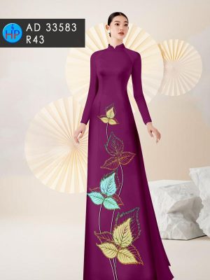 Vải Áo Dài In Hình Lá Độc Đáo AD 33583 35 1700313115 801 Vai Ao Dai In Hinh La Doc Dao AD 33583