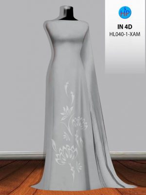 Vải Áo Dài Hoa Sen In 4D Vừa Ra AD HL040-1 42 1700569733 115 Vai Ao Dai Hoa Sen In 4D Vua Ra AD