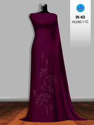 Vải Áo Dài Hoa Sen In 4D Vừa Ra AD HL040-1 43 1700569733 603 Vai Ao Dai Hoa Sen In 4D Vua Ra AD