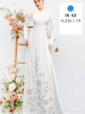 Vải Áo Dài Hoa Hồng In 4D Thiết Kế 2023 AD HL038-1 38 1700570267 862 Vai Ao Dai Hoa Hong In 4D Thiet Ke 2023