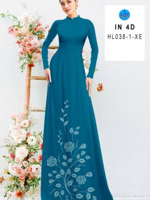 Vải Áo Dài Hoa Hồng In 4D Thiết Kế 2023 AD HL038-1 45 1700570268 146 Vai Ao Dai Hoa Hong In 4D Thiet Ke 2023