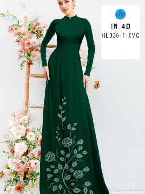 Vải Áo Dài Hoa Hồng In 4D Thiết Kế 2023 AD HL038-1 46 1700570268 776 Vai Ao Dai Hoa Hong In 4D Thiet Ke 2023