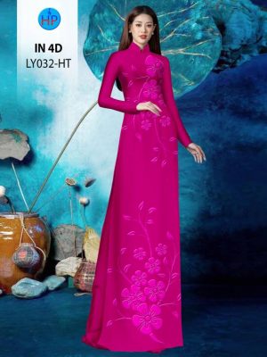 1700570787 535 Vai Ao Dai In Hoa Chim 4D Thiet Ke 2023