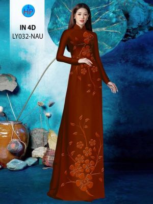 1700570787 610 Vai Ao Dai In Hoa Chim 4D Thiet Ke 2023
