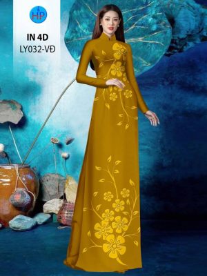 1700570787 997 Vai Ao Dai In Hoa Chim 4D Thiet Ke 2023