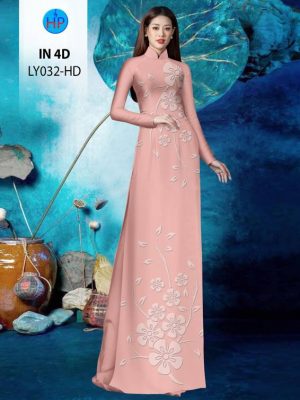 1700570788 345 Vai Ao Dai In Hoa Chim 4D Thiet Ke 2023