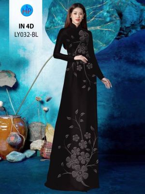 1700570788 349 Vai Ao Dai In Hoa Chim 4D Thiet Ke 2023