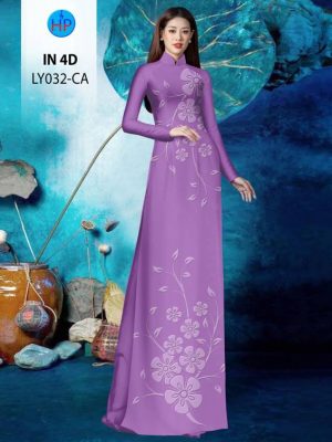 1700570788 853 Vai Ao Dai In Hoa Chim 4D Thiet Ke 2023
