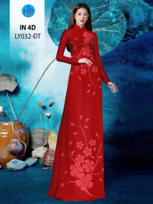 1700570788 882 Vai Ao Dai In Hoa Chim 4D Thiet Ke 2023