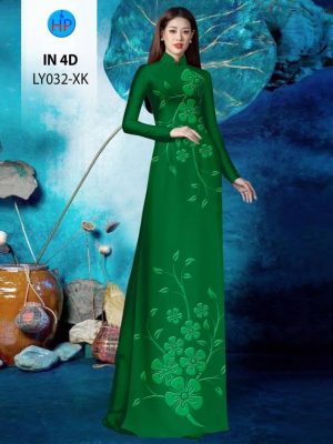 1700570789 976 Vai Ao Dai In Hoa Chim 4D Thiet Ke 2023