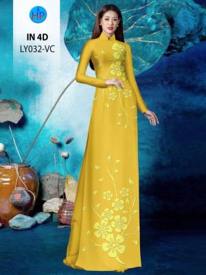 1700570790 54 Vai Ao Dai In Hoa Chim 4D Thiet Ke 2023