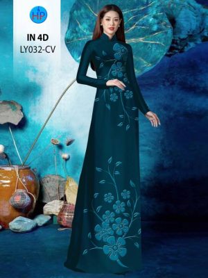 1700570790 826 Vai Ao Dai In Hoa Chim 4D Thiet Ke 2023