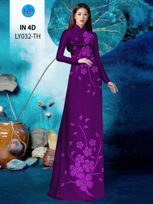 1700570791 477 Vai Ao Dai In Hoa Chim 4D Thiet Ke 2023