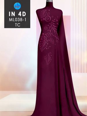 Vải Áo Dài Hoa Chìm In 4D Vừa Ra AD ML038-1 42 1700571303 537 Vai Ao Dai Hoa Chim In 4D Vua Ra AD
