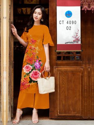 Vải Áo Dài Cách Tân Hoa Hồng Độc Đáo AD CT4090 23 1700663039 733 Vai Ao Dai Cach Tan Hoa Hong Doc Dao AD