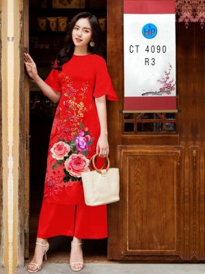 Vải Áo Dài Cách Tân Hoa Hồng Độc Đáo AD CT4090 24 1700663040 318 Vai Ao Dai Cach Tan Hoa Hong Doc Dao AD