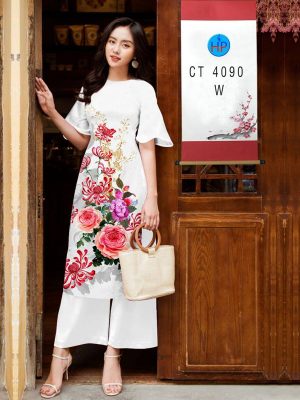 Vải Áo Dài Cách Tân Hoa Hồng Độc Đáo AD CT4090 28 1700663040 492 Vai Ao Dai Cach Tan Hoa Hong Doc Dao AD