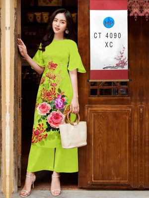 Vải Áo Dài Cách Tân Hoa Hồng Độc Đáo AD CT4090 29 1700663041 187 Vai Ao Dai Cach Tan Hoa Hong Doc Dao AD
