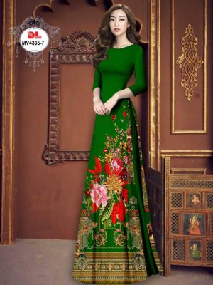 1700788643 154 Vai Ao Dai Hoa Sang Trong Vua Ra AD MV4335