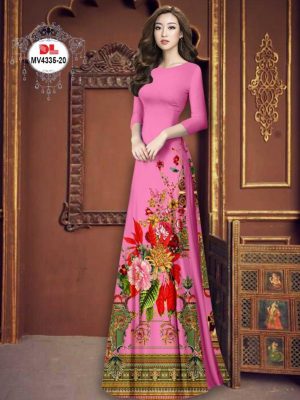 1700788649 105 Vai Ao Dai Hoa Sang Trong Vua Ra AD MV4335