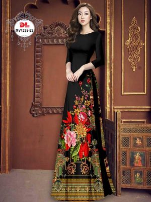 1700788651 752 Vai Ao Dai Hoa Sang Trong Vua Ra AD MV4335