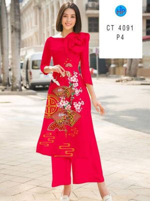 Vải Áo Dài Hoa Đào Đón Tết Mới Ra AD CT4091 28 1700882562 375 Vai Ao Dai Hoa Dao Don Tet Moi Ra AD