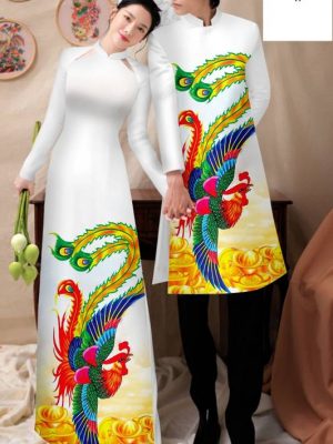 1700883945 78 Vai Ao Dai Cap Doi Hinh Phuong Hoang Thu Hut