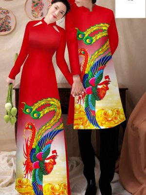 1700883947 398 Vai Ao Dai Cap Doi Hinh Phuong Hoang Thu Hut