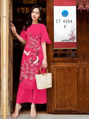 1700886287 317 Vai Ao Dai Hoa Dao Vua Ra AD CT4094