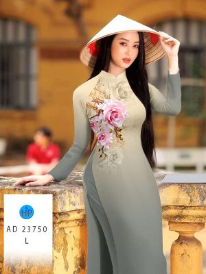 Vải Áo Dài Hoa Hồng Thiết Kế 2023 AD 23750 20 1701075984 722 Vai Ao Dai Hoa Hong Thiet Ke 2023 AD 23750