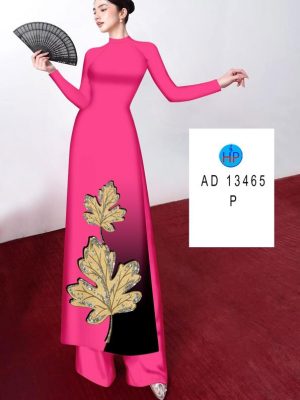 1701140000 220 Vai Ao Dai In Hinh La Moi Ra AD 13465
