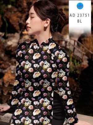 Vải Áo Dài Hoa Đều Độc Đáo AD 23751 19 Vai Ao Dai Hoa Deu Doc Dao AD 23751