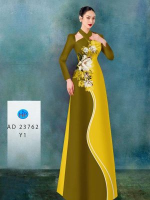 Vải Áo Dài Hoa In 3D Mới Ra AD 23762 19 Vai Ao Dai Hoa In 3D Moi Ra AD 23762