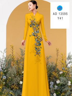 Vải Áo Dài Hoa In 3D Vừa Ra AD 13595 19 Vai Ao Dai Hoa In 3D Vua Ra AD 13595