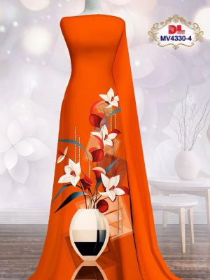 Vải Áo Dài Hoa Ly Thiết Kế 2023 AD MV4330 23 Vai Ao Dai Hoa Ly Thiet Ke 2023 AD MV4330
